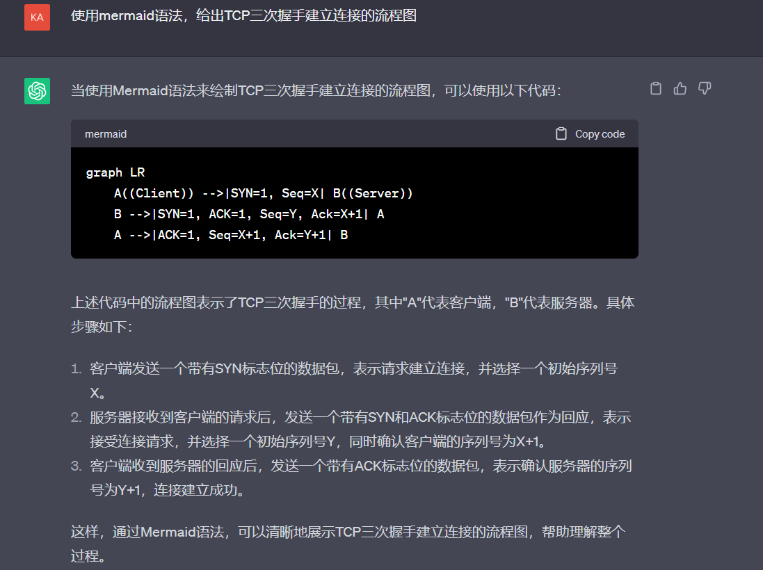 怎么用chatgpt分析文檔 ChatGPT+Mermaid自然語言流程圖形化產(chǎn)出小試