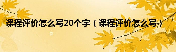 教學評價怎么寫_教學評價評語優點及建議_評價教學的語句