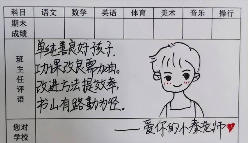 英語家長寫評語怎么寫好_英語評語家長怎么寫_英語家長的評語