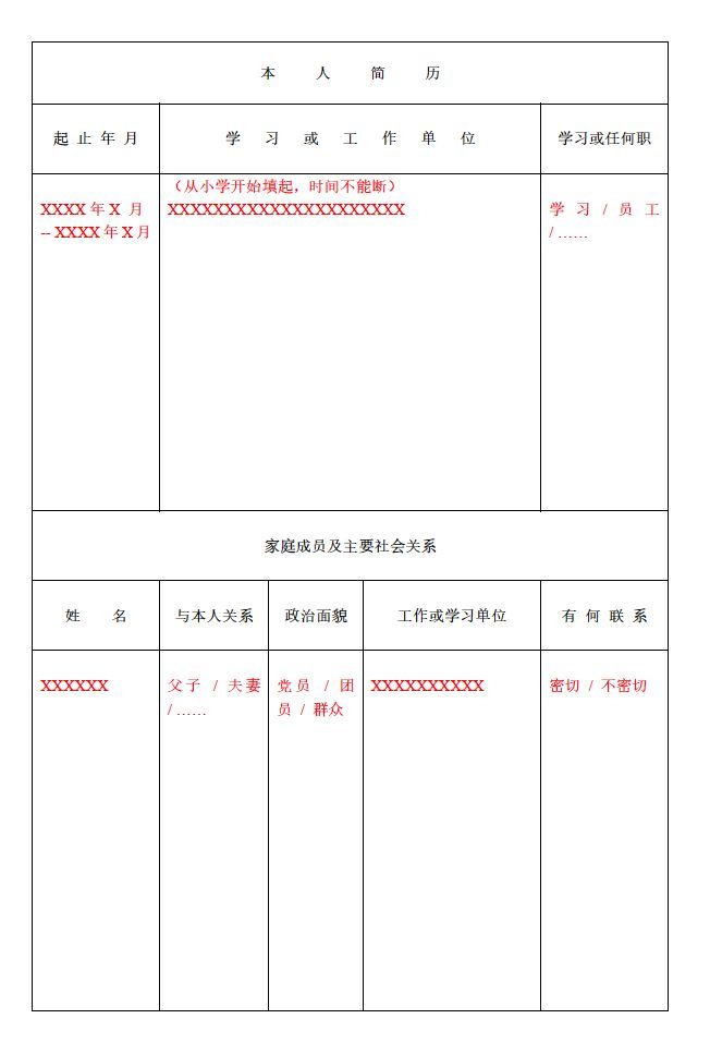 畢業生登記表自己寫_畢業生登記表畢業_畢業生登記表怎么寫